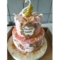 Tort cu ciocolata colorata